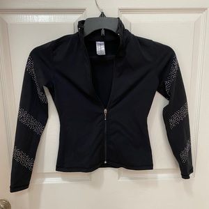 Chloe Noel Figure skating jacket with rhinestones